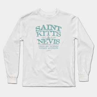 Saint Kitts & Nevis, Leeward Islands, Lesser Antilles Long Sleeve T-Shirt